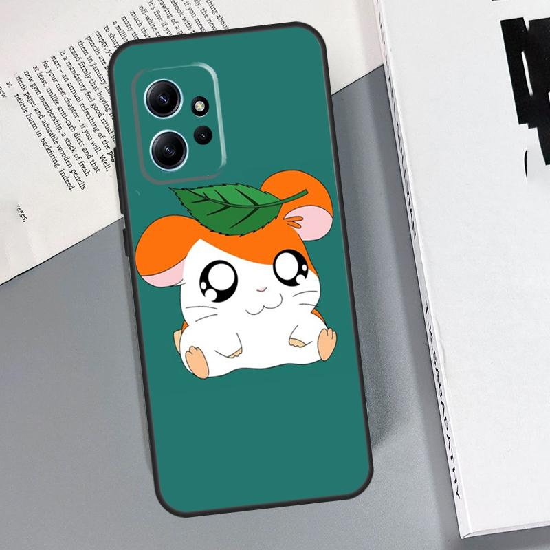 Cute Funny Hamster Case For Xiaomi Redmi Note 13 11 10 12 14 15 Pro Plus Cover For Redmi 15 15C 14C 10C 13C 12C