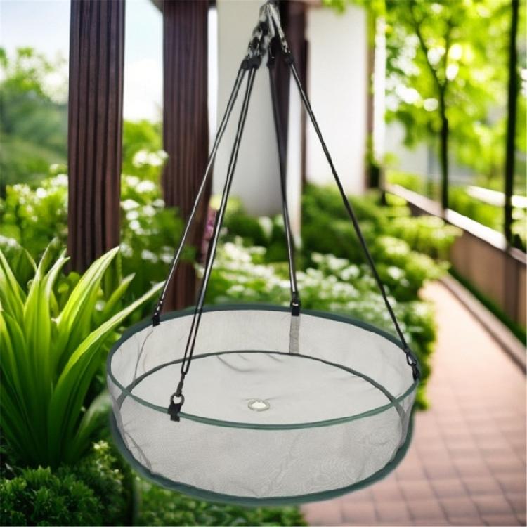 Detachable Bird Feeder Debris Collector Heavy Duty Fiberglass Mesh Simple Hanging Feeder Platform Food Catcher Tray