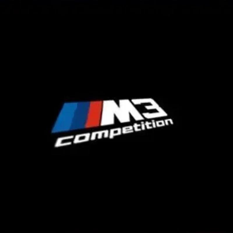 2/4 Pezzi lampada di benvenuto a LED per portiera d'auto è adatta Per BMW E90E91E92E93E60E61F10f07E63E64F12f3F30E87 lampada decorativa. accessori per auto