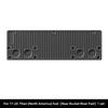 Nissan Titan 2017-2024 Floor Mats Set: All-TPE Mats for Cabin, Rear Bed, and Trunk.