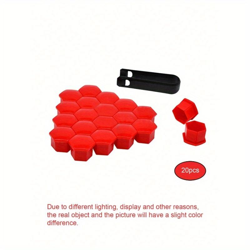 20 szt. Kapsli na wentyle do felg samochodowych, 17 mm Osłonki na wentyle