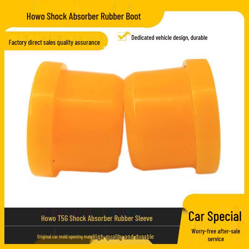 Hydraulic Lock Bushing for Howo T5G Shacman C7H Sinotruk Rear Suspension Bracket Shock Absorber Premium - Hydraulic Lock Bushing [2 pcs]
