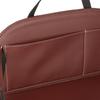 Car Back Seat Organizer with , PU Leather Heavy Duty Dining Storage Kick Mats Holder Cup