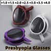 New Portable Foldable Reading Sunglasses High-Definition Anti-Blue Light Presbyopia Eyewear Outdoor UV-Protective Sunglasses