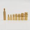 202Pcs Threaded Inserts Set with Soldering Tip & Adapter M2 M3 M4 Knurled Nut Brass Heat Set Inserts for Plastic and 3D Printing