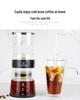 Ice Drip Coffee Maker with High Borosilicate Glass - Cold Brew Pot for Commercial and Household Use