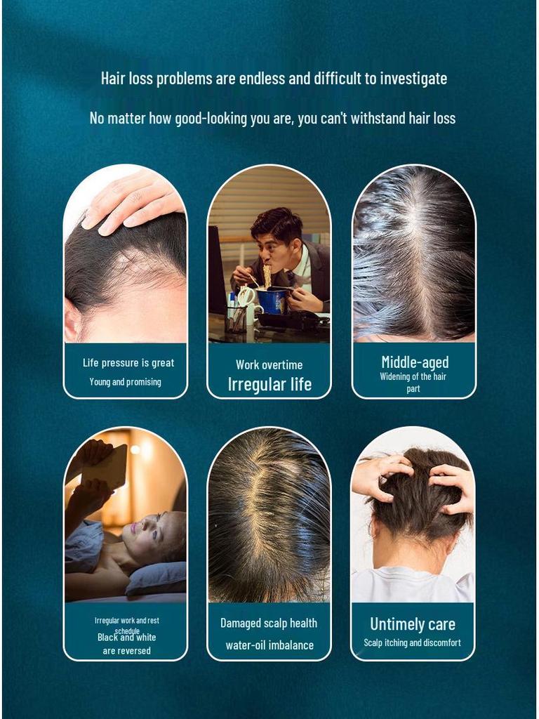 Electric Massage & Laser Light Hair Care Comb for Home Use