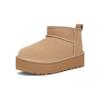 UGG Klasické Ultra Mini Platformové Čižmy Detské Sand Detské Tenisky Hnedé 1157791K-SAN