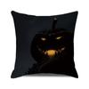 Halloween colorful pumpkin devil Digital printing short plush pillow covers for car sofa office cushion cover home goods