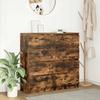 Sideboard Smoked Oak 100 x 35 x 99 cm Engineered Wood