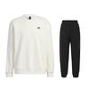Loose Comfortable Long Sleeve Crew Neck Sweatshirt And Elastic Cuffed Versatile Long Pants Casual Sports Set Men Sets IB2713+HZ3031