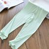 Summer Girls Clothes Solid Color Korean Version Leggings Thin Daily Casual Children's Clothing