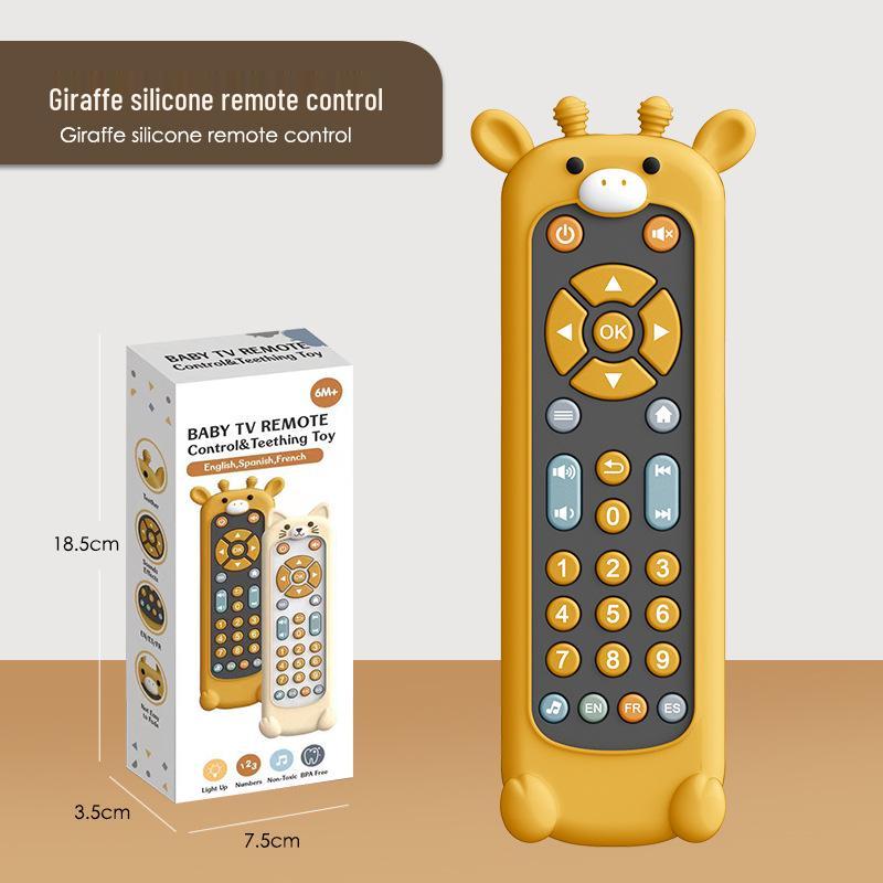 Children’s Music & Learning Remote: Educational TV Simulation Toy for Toddlers