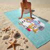 Custom Name Ultra-Soft Beach Towel with LankyBox Theme,Ideal for Pool - Camping, Diving - Perfect Travel Essential, Vibrant Beach Towel.