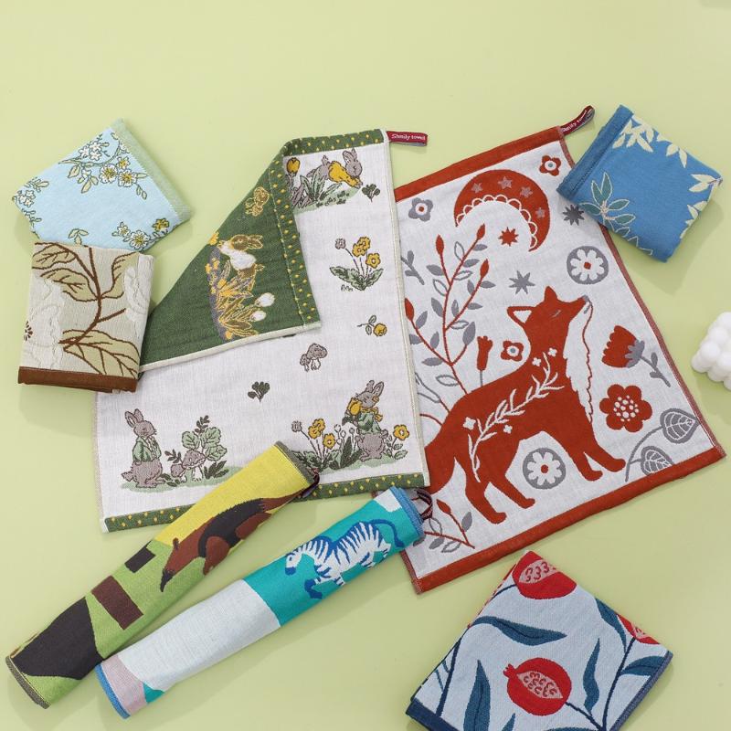 Pure Cotton Square Towel, Pure Cotton Towel, Kitchen Towel, Cotton Gauze, Pure Cotton Dishcloth, Tea Towel, Home Restaurant