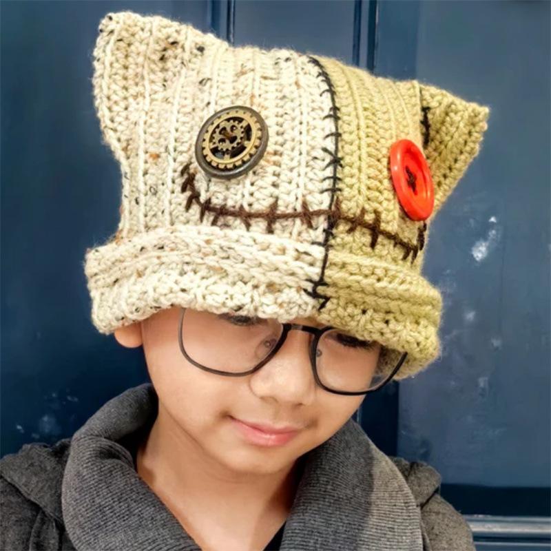 New Solar System Beret Planet Embroidered Hat Versatile Casual Woolen Hat