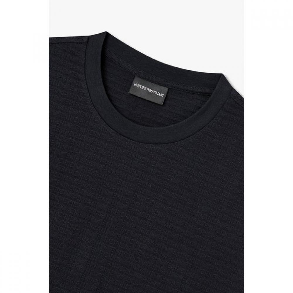 Emporio Armani Men Allover Logo PaTTern T shirT A516126011