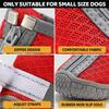 Dog Shoes for Small Dogs, Breathable Dog Boots Paw Protector for Hot Pavement Winter Snow, Dog Booties with Reflective Strips Rugged Anti-Slip Sole