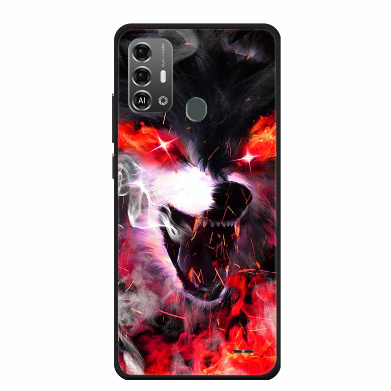 For ZTE Blade A53 Pro / A53Plus Case Lovely Soft TPU Painted Cat Silicone Cover for ZTE Blade A53 Plus Funda Coque A53Pro Shell