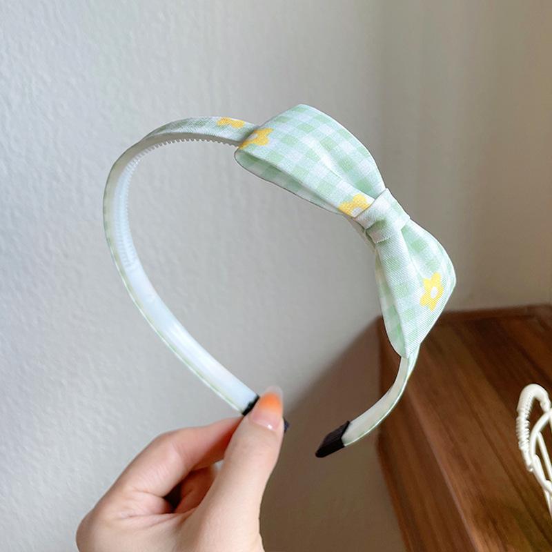 Girls Bow Flower Headband Children'S Headband Hair Accessories Cute Little Fresh Hairpin Baby Princess Hairpin Headgear
