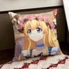 WWho Made Me a PPrincess Cushion Cover Reversible Soft Durable Pillow Cover Home  Car MultiScene Use for Daily Comfort