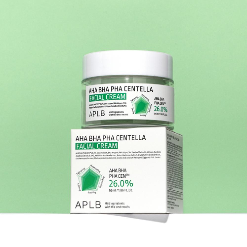 Aplb Centella Facial Cream Aha Bha Pha