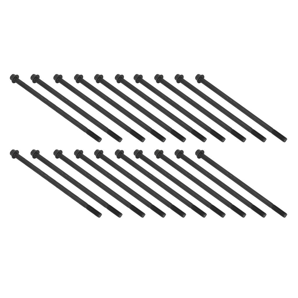 20 Stück Flanschschraube Sechskantkopf Lang Kohlenstoffstahl M8x180 Befestigungselement für Maschinenausrüstung