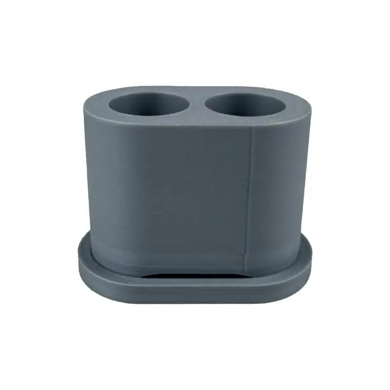 

1Pcs Plastic Bathroom Countertop Organizer Electric Toothbrush Head Mini Storage Box Electric Toothbrush Head Holder