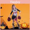 Eye-catching Halloween Girls Zombie Cheerleader Cosplay Dress For Theme Parties