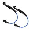 2Pcs Surf Leash 22‑28in   Straight Surfboard Leash Tensile Resistance Surf Board Leg Rope