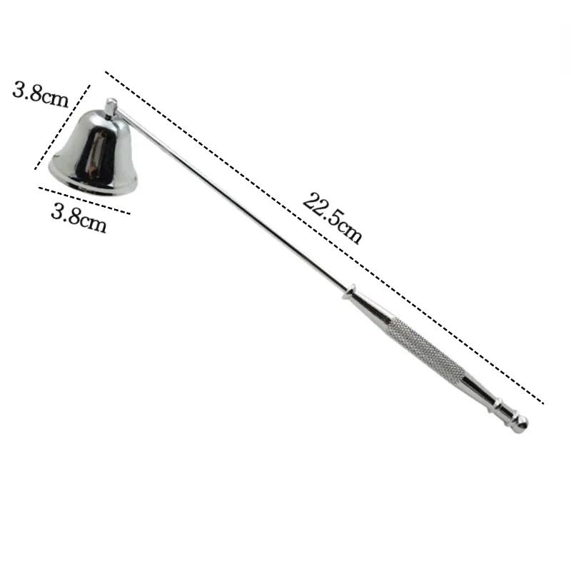 Candle extinguisher Black metal candle extinguisher Candle wick trimmer scissors/wick hook/candle tray/candle care tool