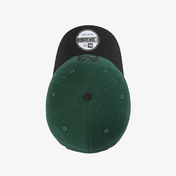 New Era Ny Yankees Basic Tone Unstructured Cap Dark Green 15216768