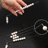 Stainless Steel Beading Needles Slim Sharp Tip With Clear Storage Tube For Diy Jewelry Making Bead Craft Projects