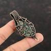 Copper Azurite Malachite Pendant Copper Wire Wrapped Pendant Copper Jewelry Real Gemstone Pendant Gift For Her Handmade Wire Wrapped Jewelry