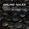 Real Horn Four-Eye Buttons Light Luxury Super Texture Clothing Accessories Men'S And Women'S Coats Double-Sided Nylon Fur Buttons