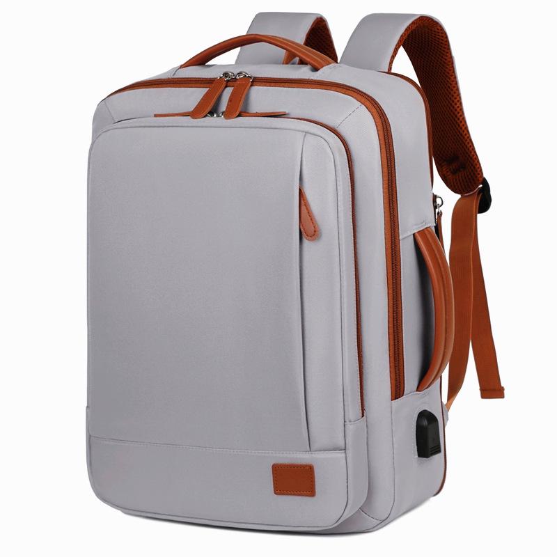 

Women s Lightweight Laptop Backpack: Ideal for Business Commute, College, and Casual Travel 31*42*12*6 cm світло-сірий колір