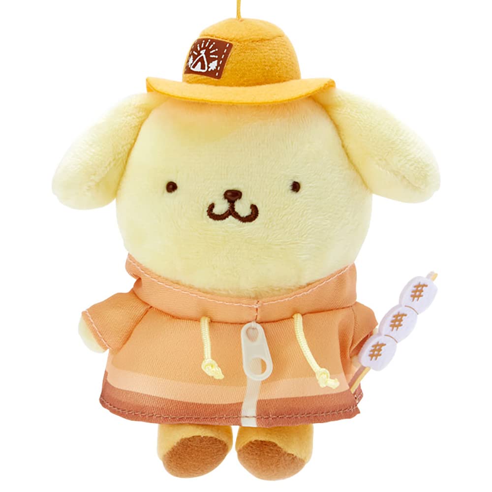 Sanrio Pompompurin Mascot Holder 124516 (Cute Camp)