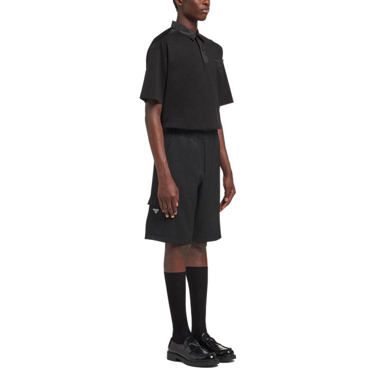 PRADA FW21 Casual Shorts Men's Black SPH179-1XTO-F0002-S-221