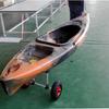 Trailer Kayak Direct Insertion Type Detachable Canoe Trolley Cart Adjustable Width With Drainage Holes Boat Accessories