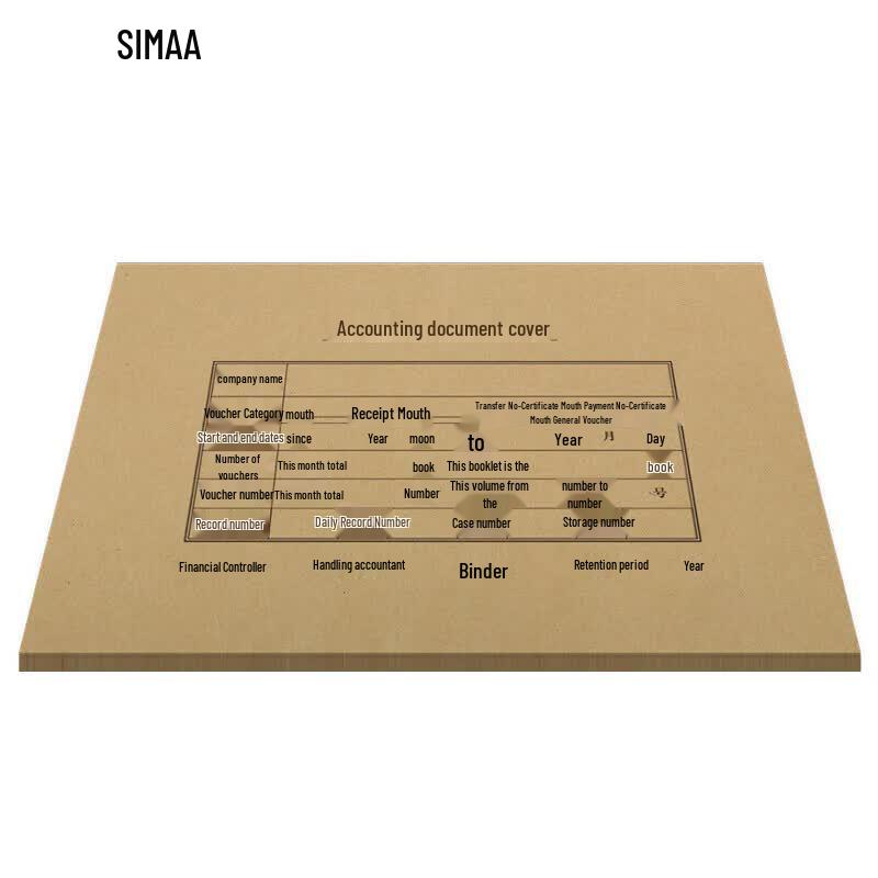 CIMA A4 Landscape Accounting Voucher Covers