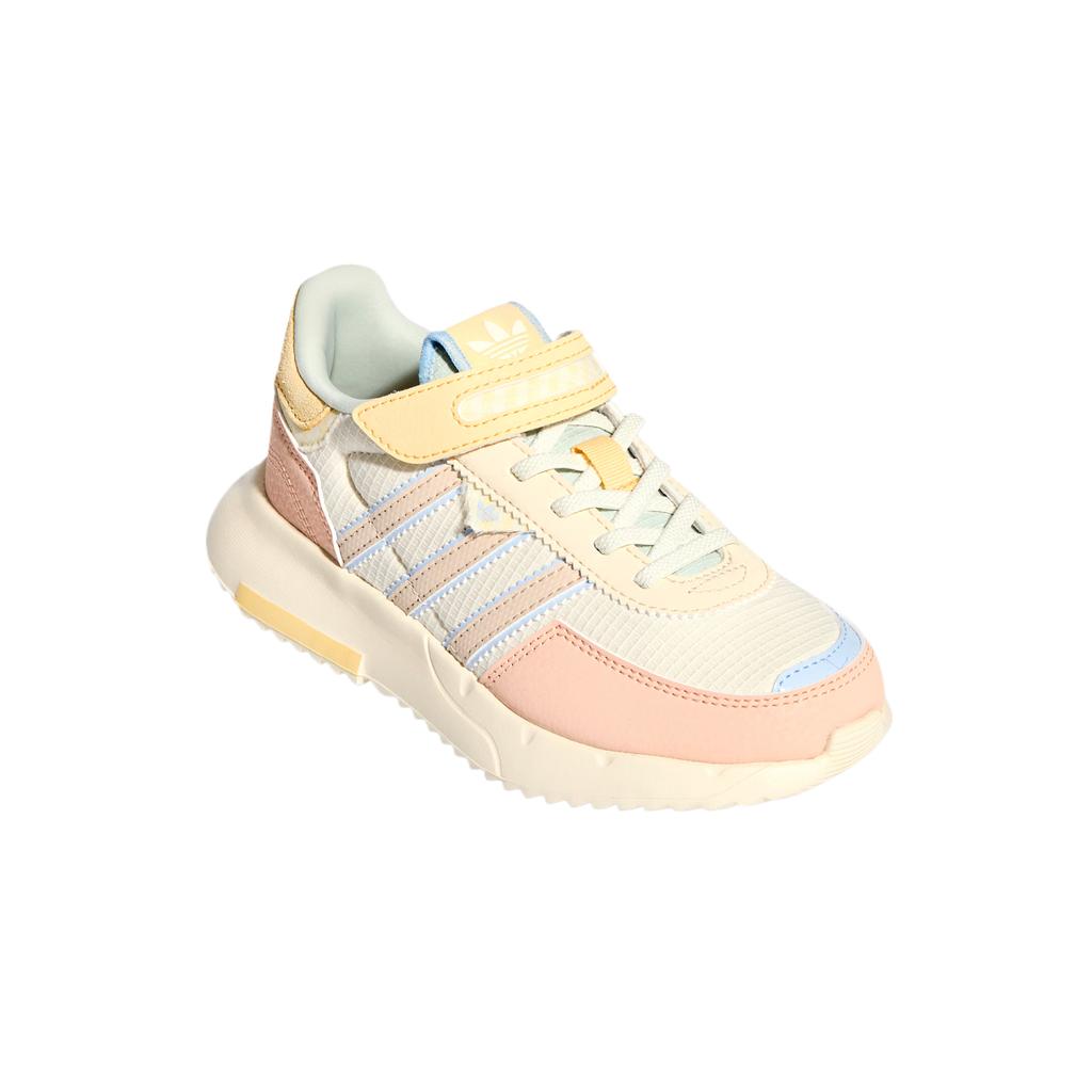 Adidas Originals Retropy F2 Fabric Velcro Round Toe Low Top Casual Shoes Kids sneakers KI9890