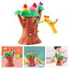 Children's Magnetic Woodpecker Sensory Toy Interactive Educational Role-Playing Feeding Game for Boys and Girls Kids Learning