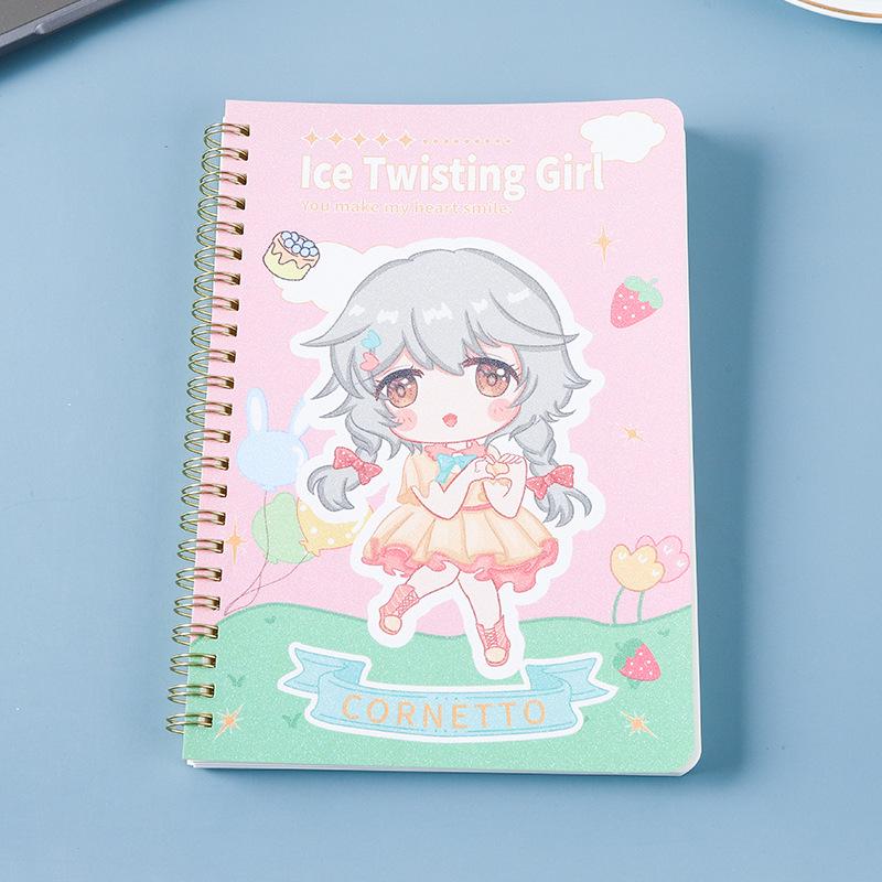 

2026 High-Value Custom Color Coil Notebook - Super Thick Diary Notepad