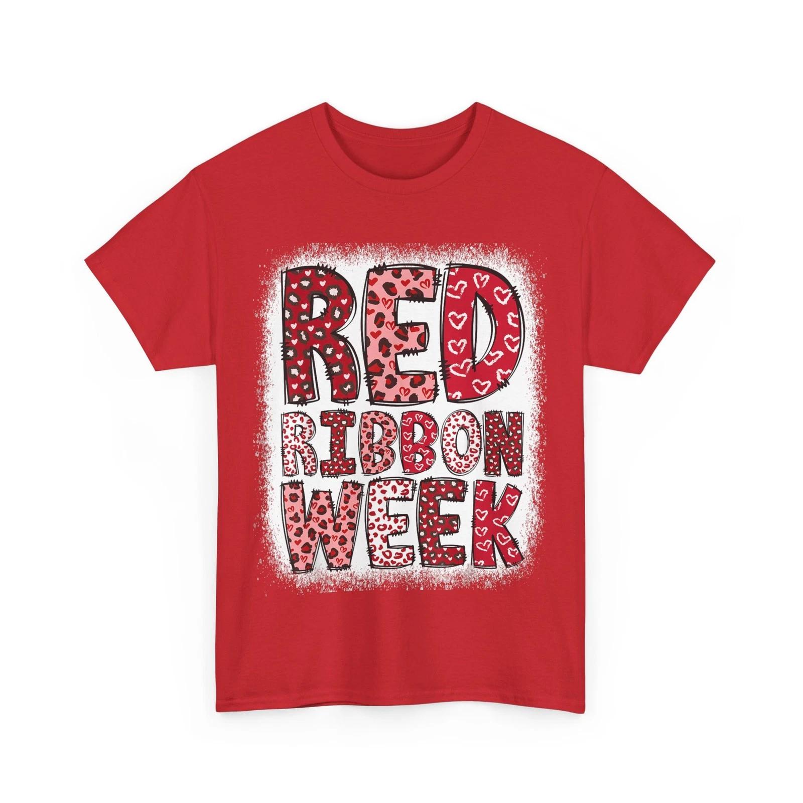 Red Ribbon Week Apparel, Red Ribbon Week T-Shirt 3XL