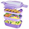 Lunchbox podgrzewany w kuchence mikrofalowej, Lunchbox dla uczniów, Prostokątny pojemnik na owoce dla dzieci