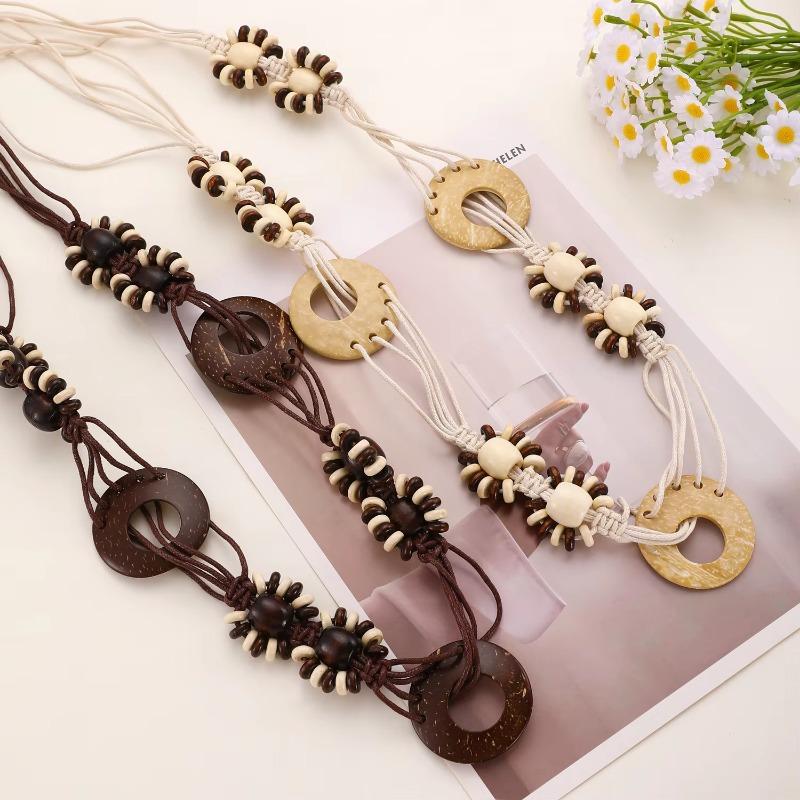Bohemian Accessories Ethnic Waist Rope Dress Waist Chain Retro New Style Woven Belt Women's Belt