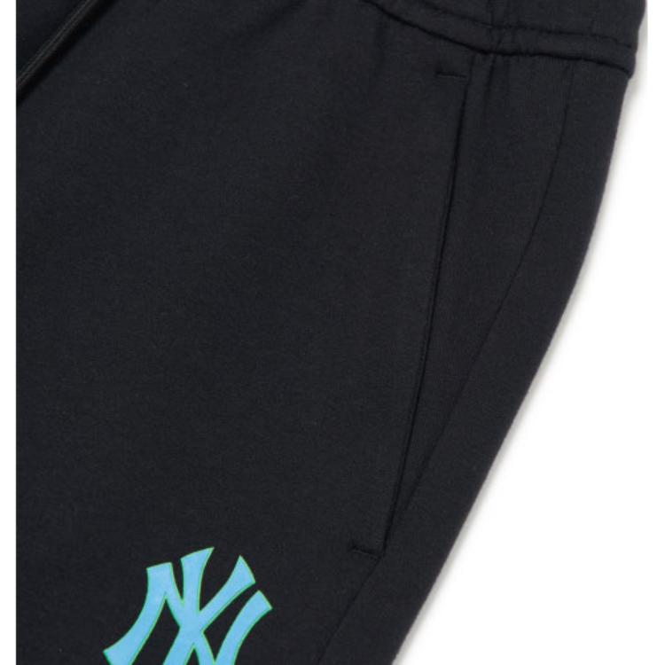 New MLB SS22 Sports Pants Unisex Black 3ATPA0321-50BKS
