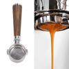 Bottomless Naked Portafilter Tamper, 51mm Portafilter with 2 Lugs, Bottomless Coffee Handle, Stainless Steel, for ECO310 Machines, Replacement for ECO