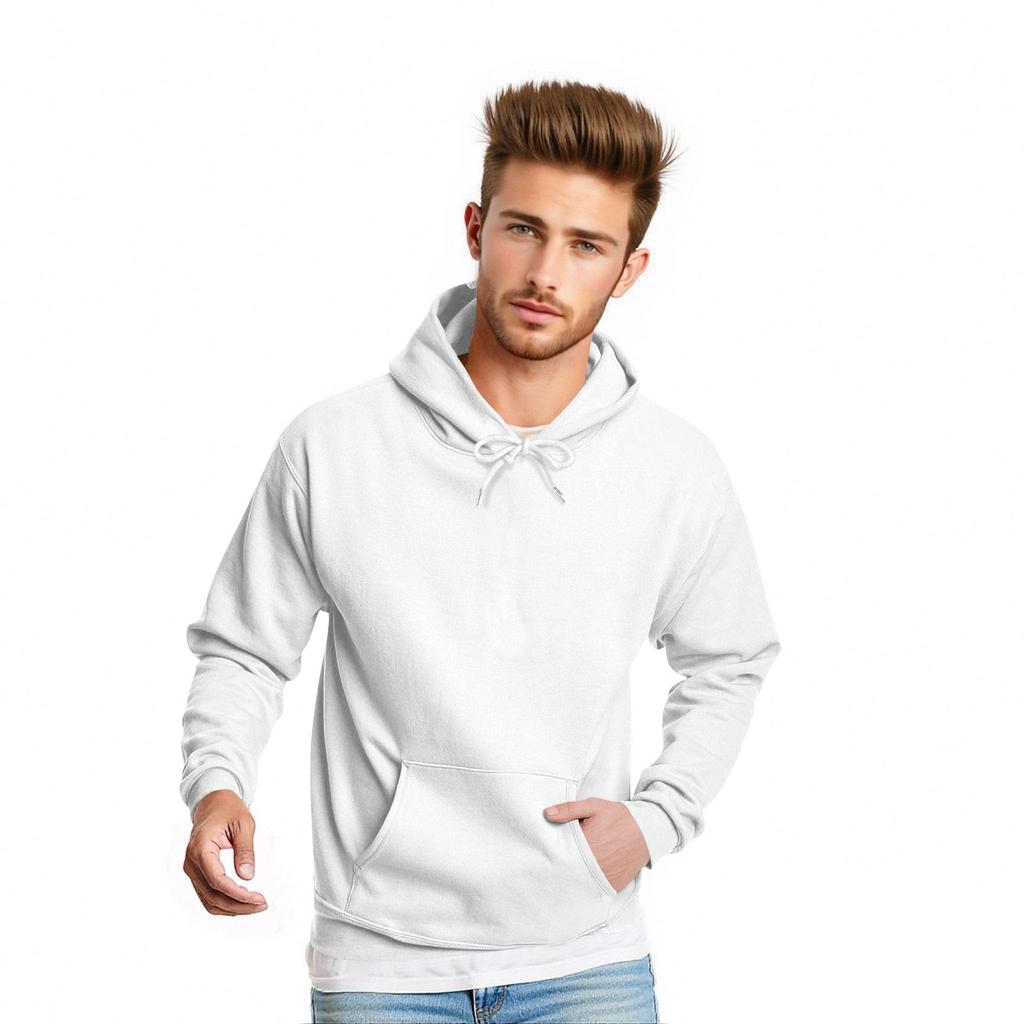 Men's Fashion Loose Sweatshirt Casual Daily Long Sleeve Color Top