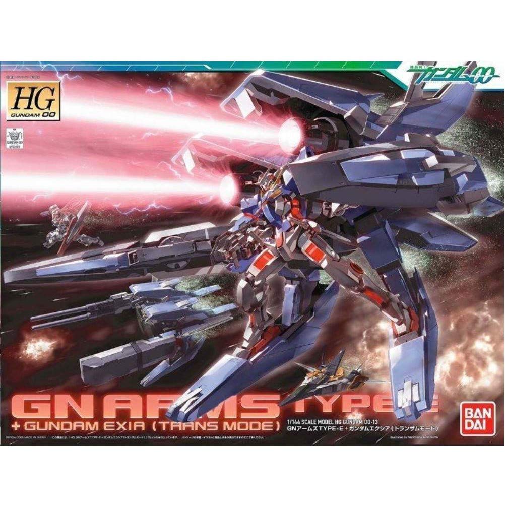 HG GN Arms Gundam Exia Suit Gundam 1/144 TYPE-E + (Modalità Trans-Am) (Cellulare 00)